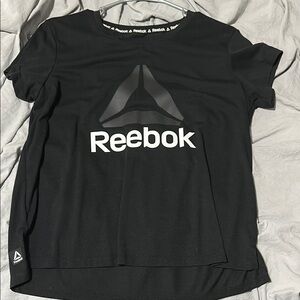 Women’s Reebok Black Logo T-Shirt